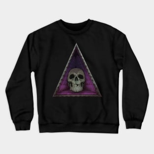 Skull Inset Crewneck Sweatshirt